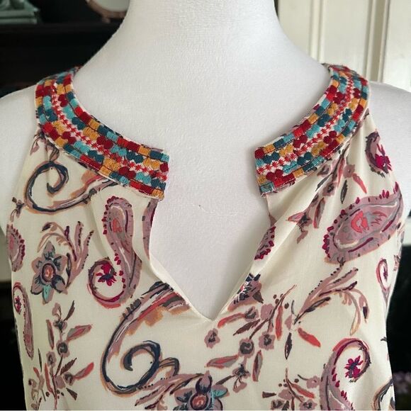 Savannah Jane Sticking Together Paisley Dress Size M - Picture 5 of 14